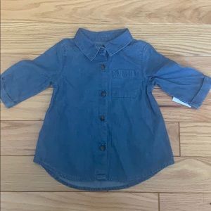 Old Navy Toddler girls 12-18 months chambray NWT